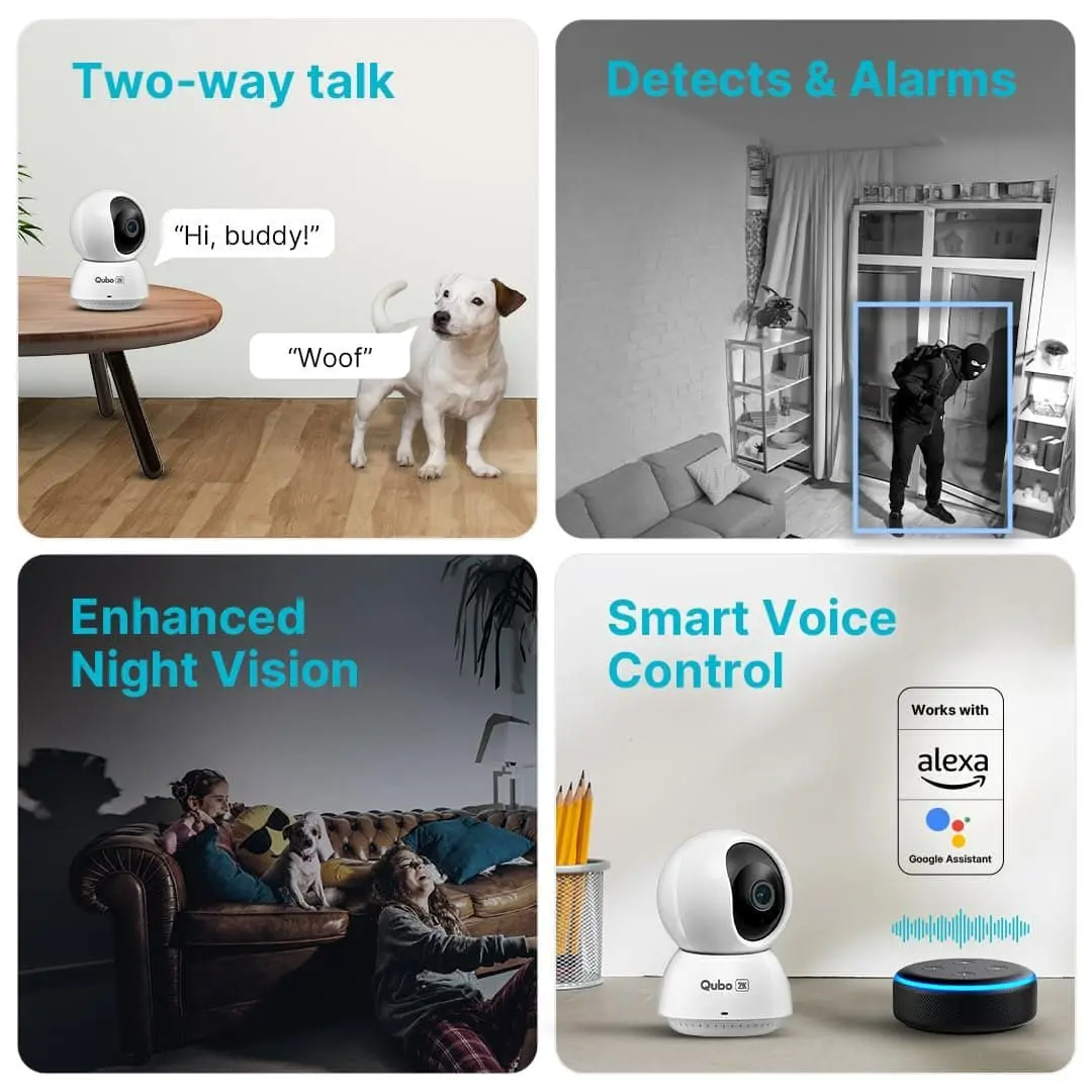 Quba 3MP indoor 360 degrees camera - Image 2